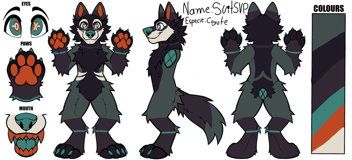 DrawSvp's tweet photo. Aqui esta mi fursona Suit el coyote 🎶 https://t.co/UL4OWeDHaU