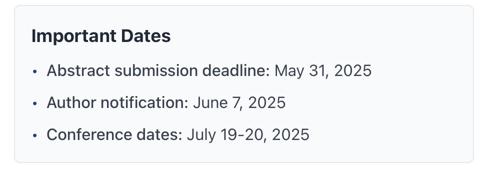 The Greeks 🇬🇷 in #AI Symposium aims to bring together researchers from #AI, #ML, #ComputerVision, #Robotics, #Neuroscience, &amp; related fields to share their latest research.

There are no proceedings, allowing authors to present their already published work to a broader audience.