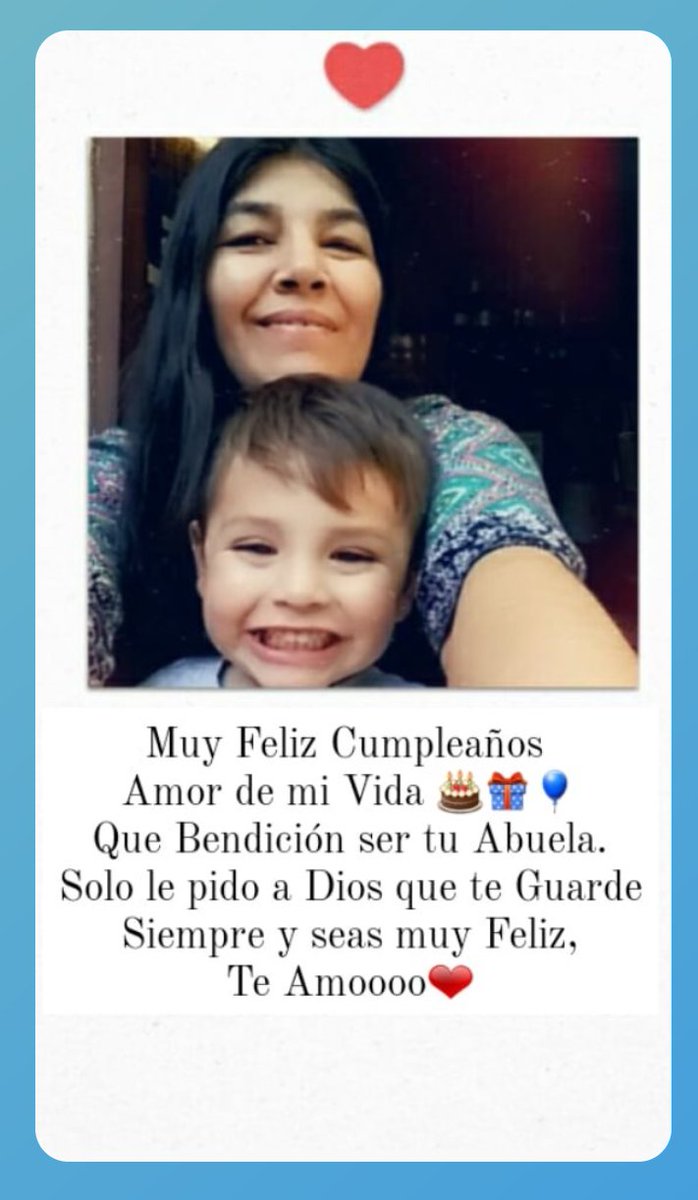 LyRamirez010716's tweet photo. Feliz Cumpleaños bebito de Abu🎂🎁🎈🎉😍 8 años de tu inmenso Amor,....que Bendición ser tu Abuela ❤️"Hasta el infinito y más allá". https://t.co/bYmx0eLwmW