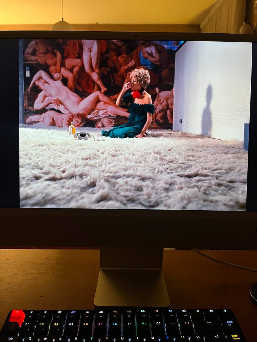 antonchekhob's tweet photo. Blanchot vs Fassbinder https://t.co/KBvujvHDsm