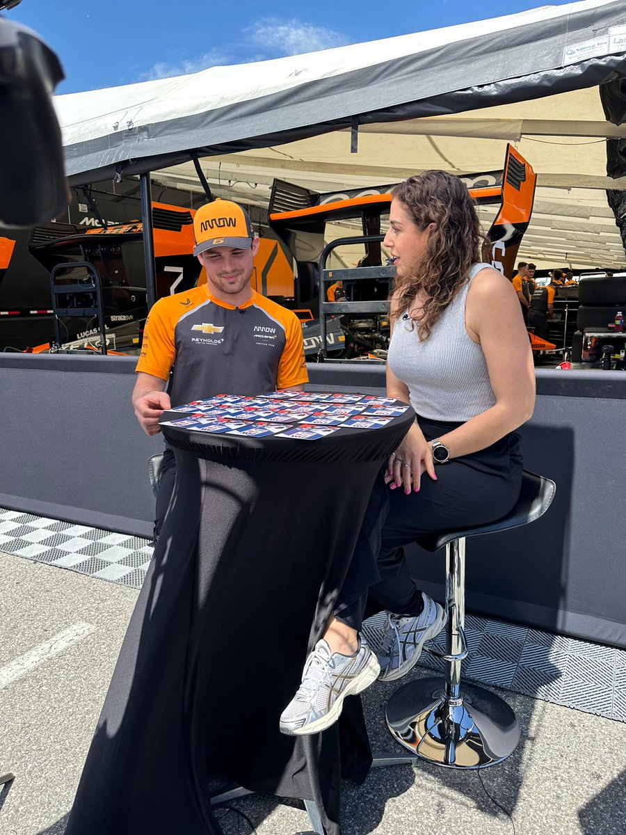 giselle_zm's tweet photo. “Quiero correr con Checo en F1, hacer un dupla mexicana. Cadillac tiene que ver lo grande que sería tenernos a los 2 ahí.”

Increíble entrevista con @PatricioOWard, nos contó de todo! Mañana en @FOXDeportes !! #IndyCar https://t.co/i44mpkqjz8