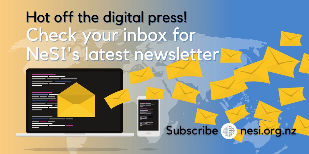NeSI Newsletter - April 2025 - mailchi.mp/nesi/newslette…