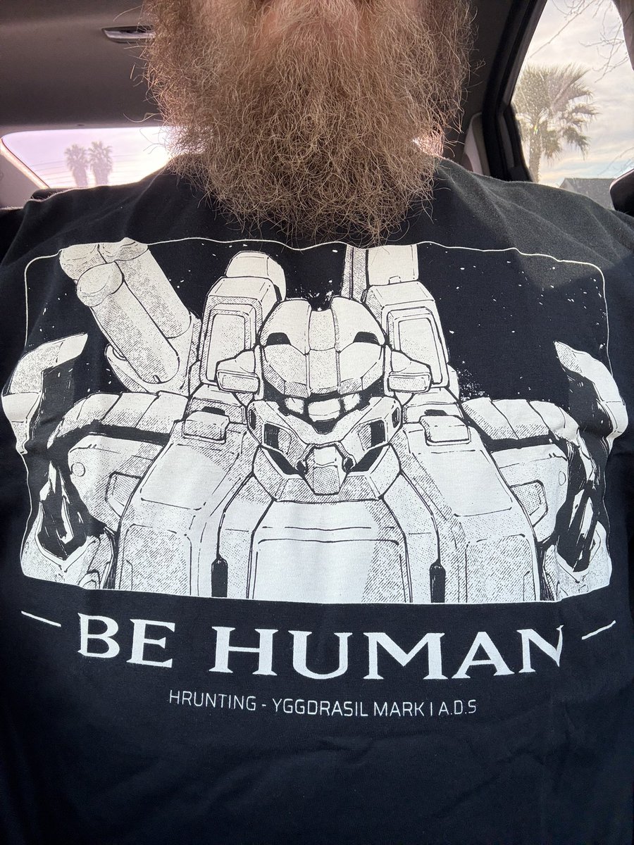 _TwinswordS_'s tweet photo. “Why can’t you just… be human?”
Thank you for the swag! @Jafet_Meza https://t.co/p68c30yBd6