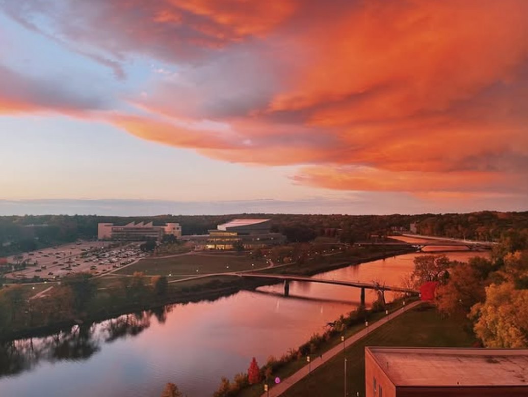 POV: This is the view from your residence hall.