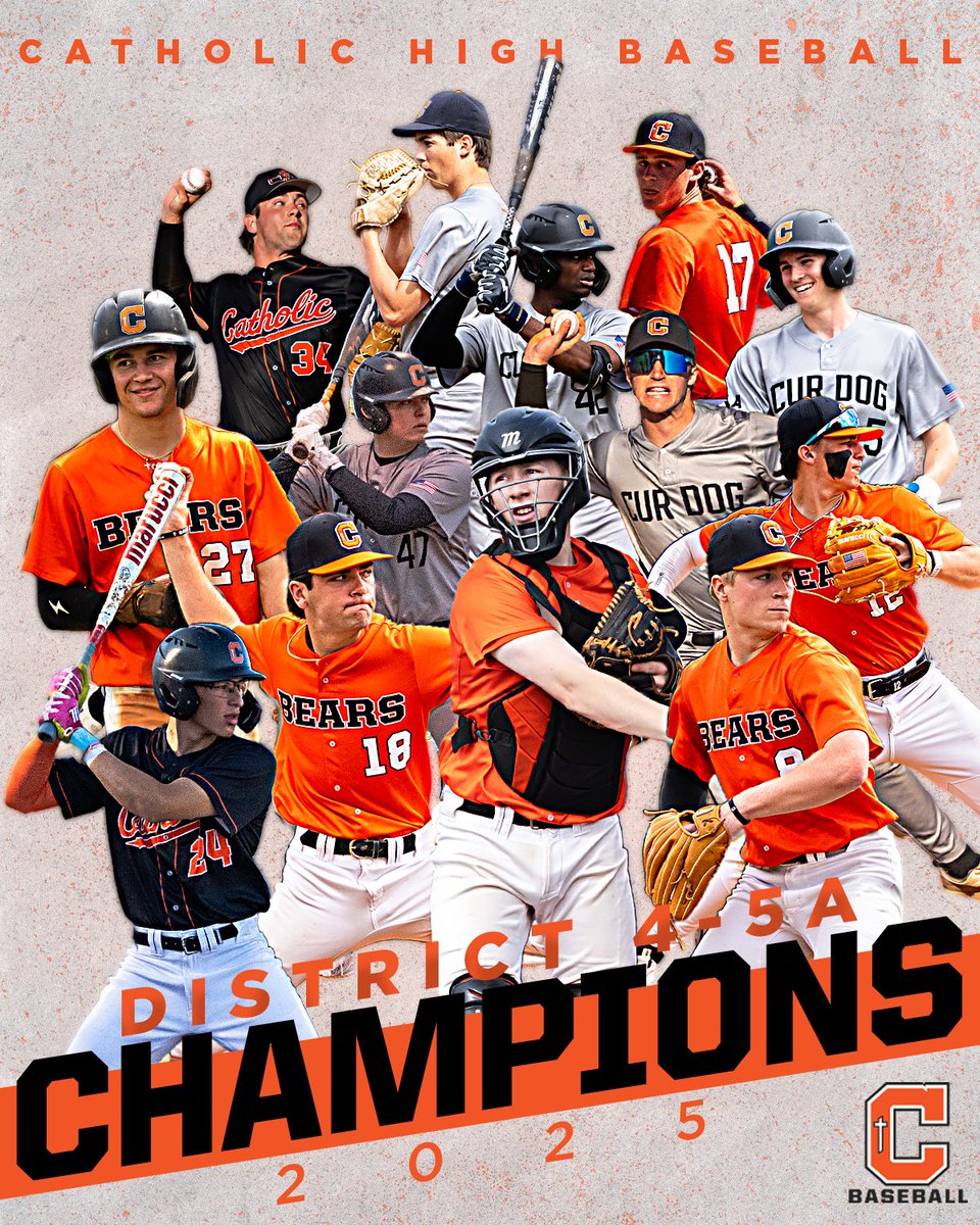 DISTRICT CHAMPIONS 

Bears clinch the district 4-5A title with tonight’s win

#GeauxBears