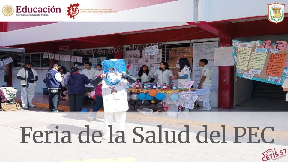 CETIs57's tweet photo. 🎉✨ ¡FERIA DE LA SALUD! ✨🎉 #CETis57
https://t.co/G0VmEw9HNG https://t.co/naB2yNPi56
