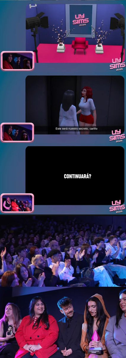 Luisenlaor's tweet photo. Enhorabuena @uyalbert por #UYSims. 🥺❤️🩹
#UYSims2025 ha sido mi edición favorita junto a Fizpi, Kikillo, Carolina, Shannis, Dan, Ro, Fran, y Ger. ☺️💯
¡Betty Boom digna ganadora! 🏆 Fizpi lo merece un montón en honor a Matilde, Mortadelo, Marichoches y Sor Rita. 🎊 #UYSIMSFinal https://t.co/Oh1ys4CH8V