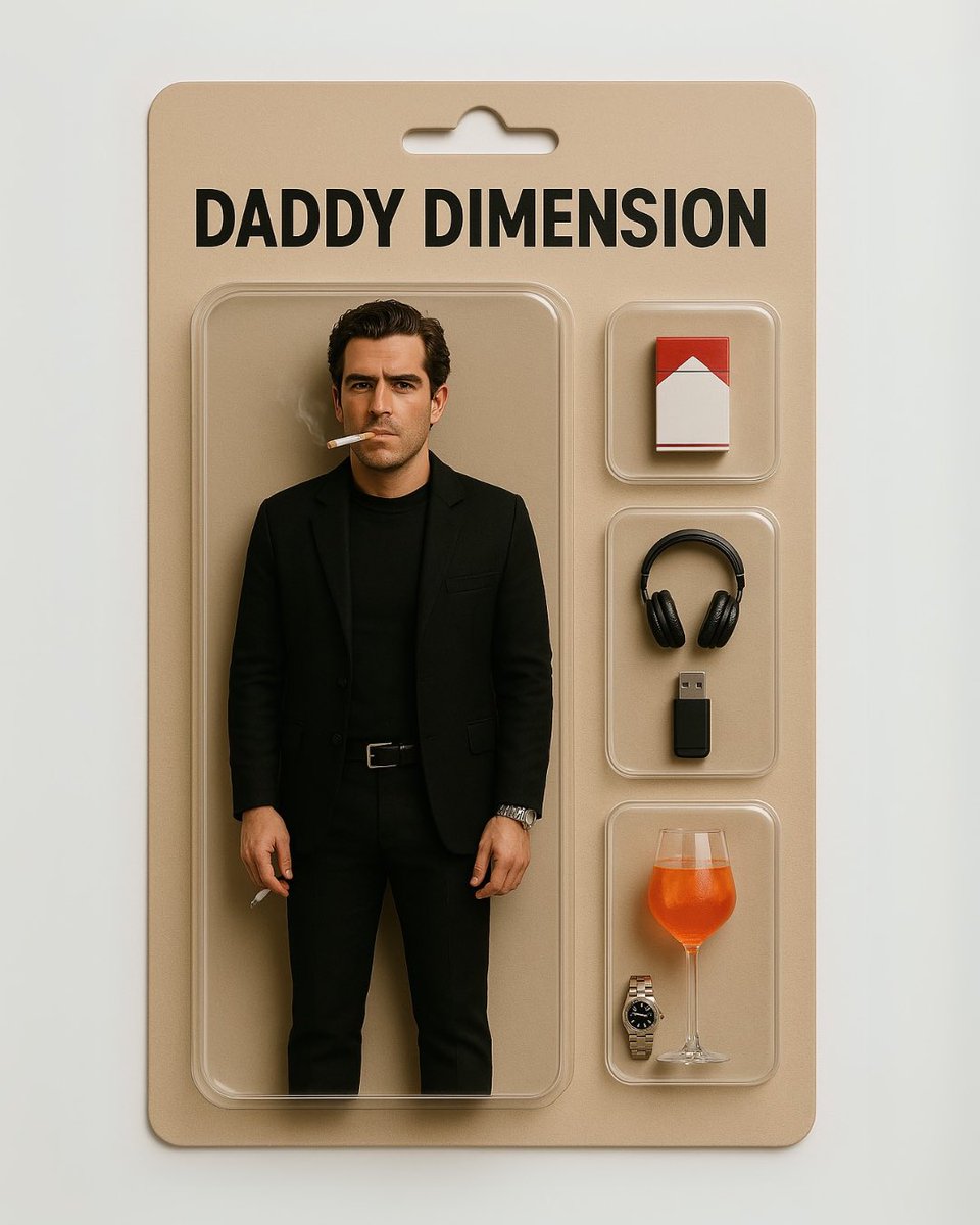 The DJ Daddy Dimension starter pack. AI double parked me 🚬