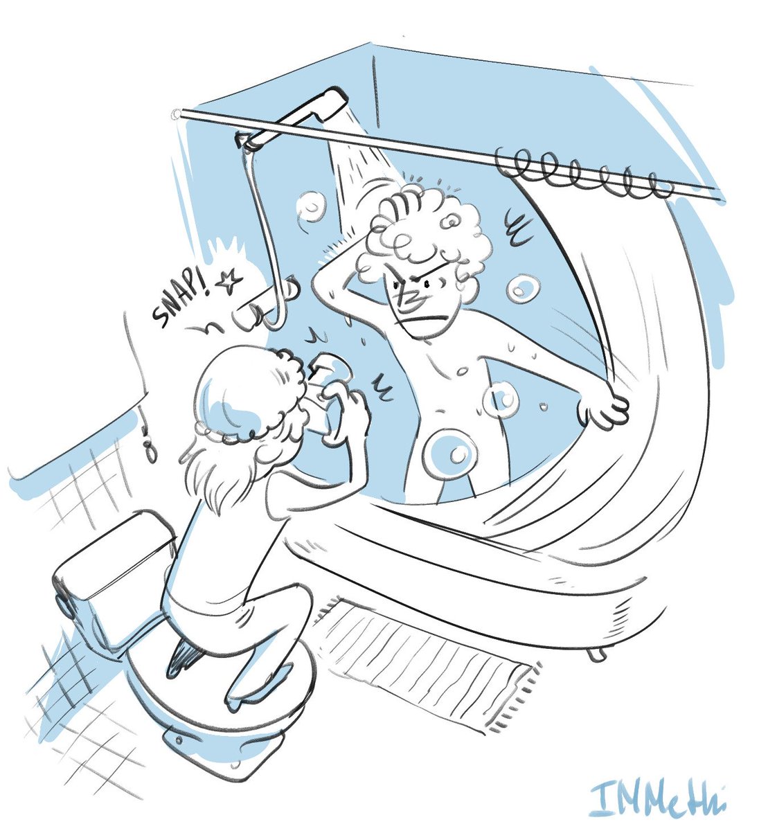 ImMethi's tweet image. Lynn Goldsmith showing Bruce Springsteen the dangers of dating a photographer