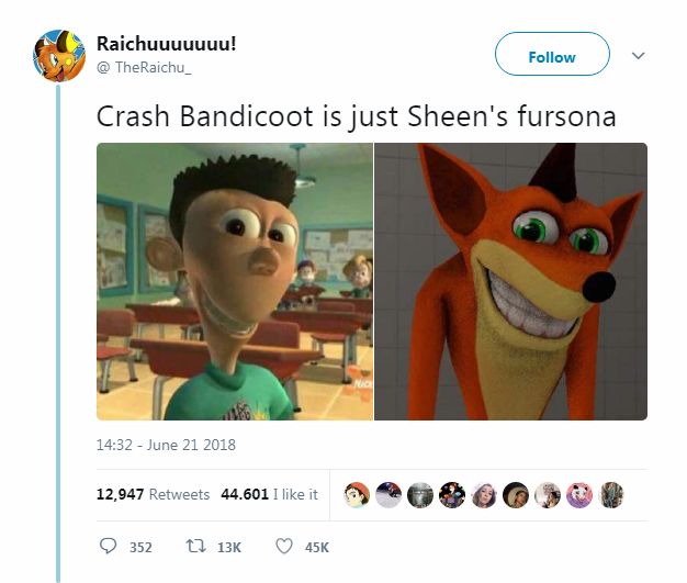 Furry memes (@furrymems) on Twitter photo 