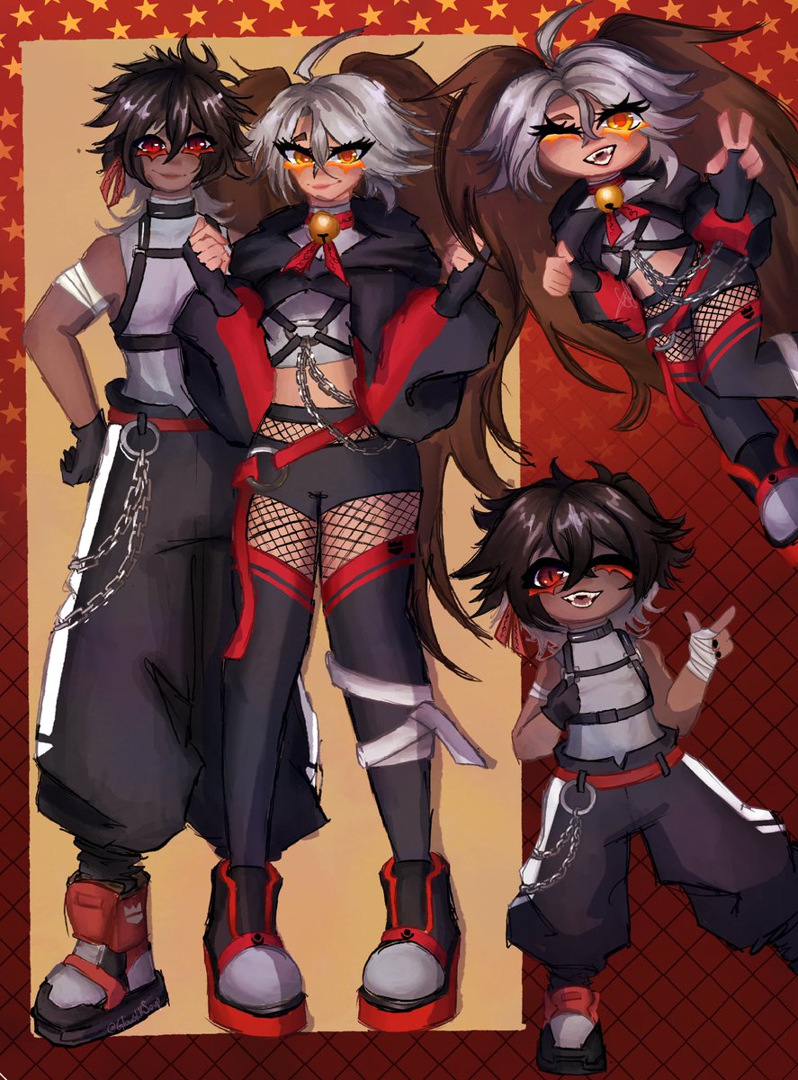 GlowstikSoup's tweet photo. WHO ARE THESE DIVASSSSS
(OCS BELONG TO @hope_95z and yuzuya!)
#HowlerDen
LOVED DRAWING THEM SM, I SHIP THEM SO HARD YUYA STAY MAD 😼 https://t.co/b38qgsPCUt
