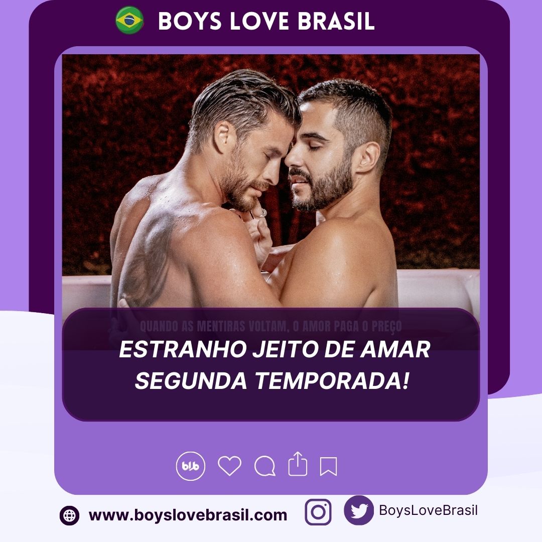 boyslovebrasil's tweet image. #BLB📣❤️|#EstranhoJeitoDeAmar estreou a segunda temporada no canal oficial do youtube da Bera Play. Fique de olho!