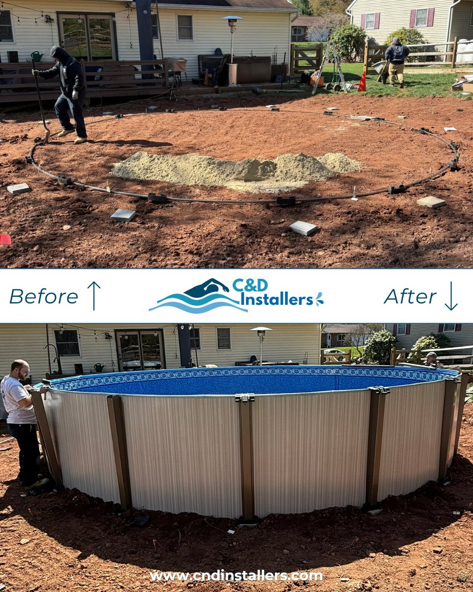 CndInstallers's tweet photo. Built from the ground up—with heart, soul, and craftsmanship in every detail. 💙
https://t.co/QXEz5voM3r 🏊‍♂️✨

#BeforeAndAfter #CnDInstallers #BackyardGoals #CustomPools #PoolTransformation #BuiltWithHeart #LocalPros #DreamToReality #PoolInstallation https://t.co/8lVYK3HhOX