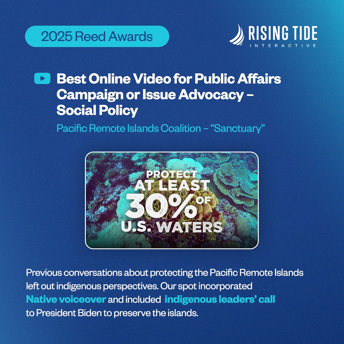 RTI_Digital's tweet photo. For nearly 15 years, we’ve been an industry leader in targeting hard-to-reach voters with high-impact digital campaigns. We’re incredibly proud of our team and our clients for receiving four Reed Awards this year! https://t.co/QKfwgWUmmH