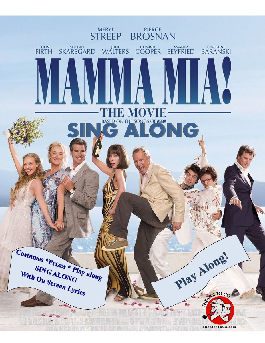 If you missed the first MAMMA MIA! Movie Sing-Along, Tomorrow is your chance to catch it ONE MORE TIME!

Fri. Apr. 11, 2025 at 8pm

You can dance! 🕺 You can jive! 🪩 Having the time of your life… at a feel-good play along screening of Mamma Mia!

kelseytheatre.org