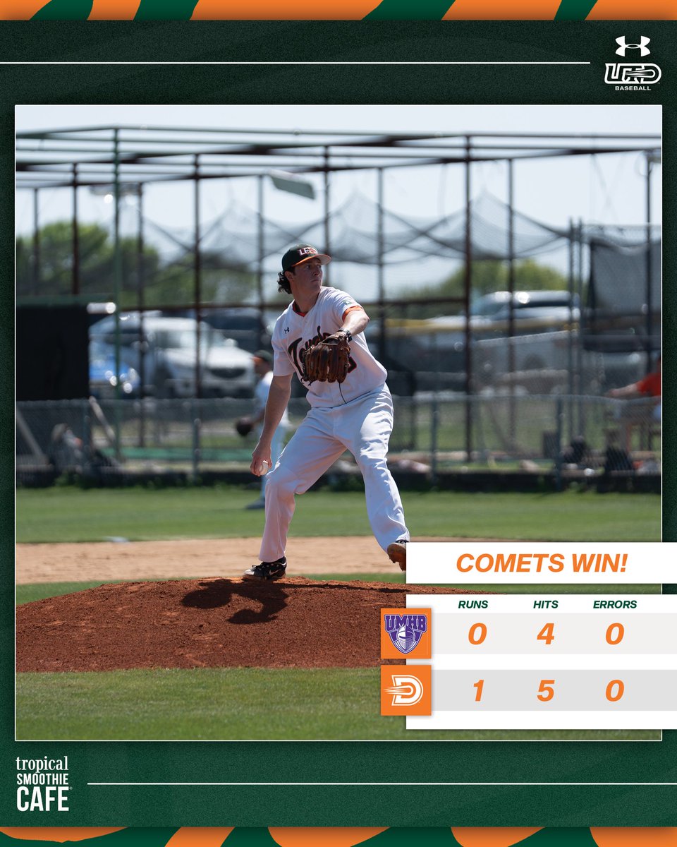 DC tosses 9 scoreless innings, Jettas tosses a scoreless 10th, and McCown hits a walk off winner. Comets win game 1 of the series 😎