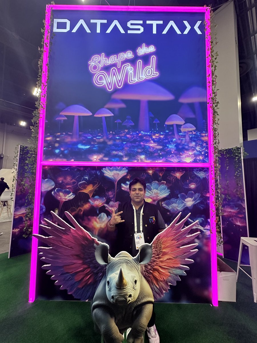 imTheMLGuy's tweet photo. ⁦@DataStax⁩  happy to be here https://t.co/bCJKRWWp3X