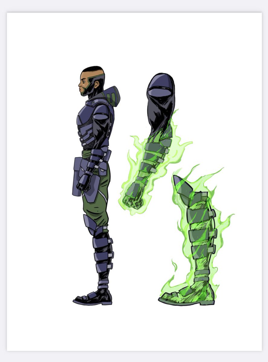 kinetic_comics's tweet photo. Character design: Agent shade https://t.co/eLNNLIoG6a