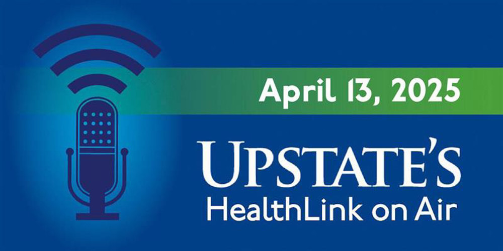 On the next “HealthLink on Air”: managing fibromyalgia, what you should know about cochlear implants, and a potential cure for spinal muscular atrophy. The show can be heard Sunday at 6 a.m. on WRVO and online at upstate.edu/informed/2025/….