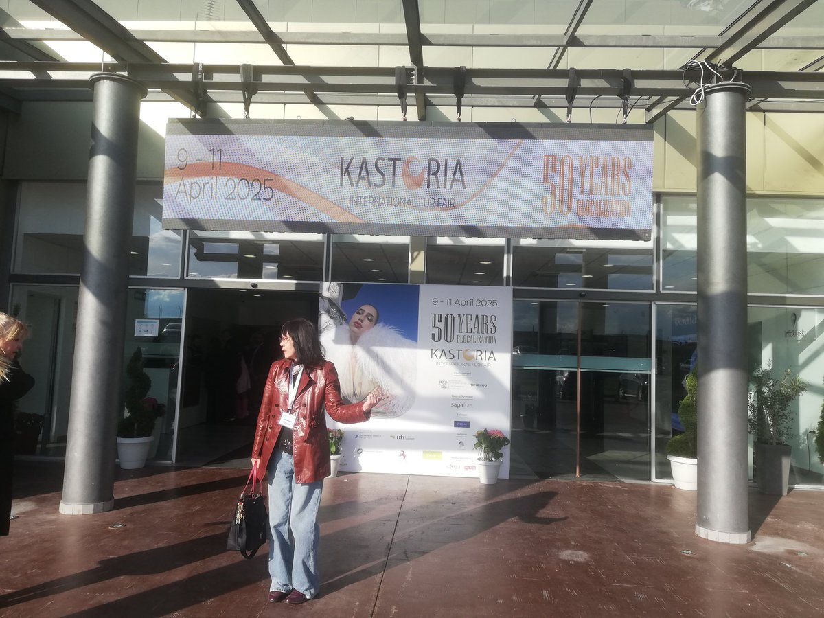 tkifurs's tweet photo. The second day of the 50th International Fur Fair in Kastoria Greece
#realfur #naturalfur #furfashion #handmade #greekfurs #furtrade  #madeingreece #craftmanship #slowfashion #madeingreece #internationalfurfairkastoria #furcollection #furtrend  #sustainabilty #tkifurs   #tki_home https://t.co/e0KFIqqvNe