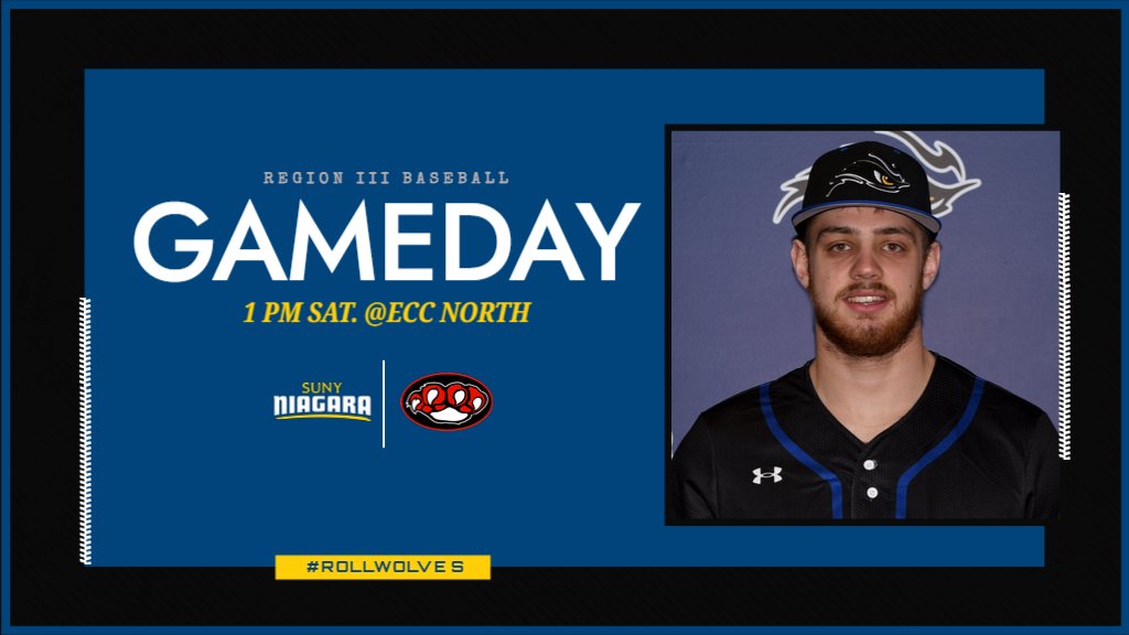 SUNY Niagara Thunderwolves (@ncthunderwolves) on Twitter photo BSB: No. 2 SUNY Niagara (29-0, 11-0) continues its series with longtime Region III rival Erie CC (14-16, 6-5) at 1 p.m. Saturday! The DH will be played at ECC North! #RollWolves ⚾️🐺💪
<a href="/NCThunderwolves/">SUNY Niagara Thunderwolves</a>
<a href="/SUNYNiagara/">SUNY Niagara</a>
<a href="/NiagaraTwolves/">SUNY NIAGARA BASEBALL</a>
<a href="/NJCAAReg3/">NJCAA REGION 3</a>
<a href="/GNN_Sports_/">Greater Niagara Sports</a> BSB: No. 2 SUNY Niagara (29-0, 11-0) continues its series with longtime Region III rival Erie CC (14-16, 6-5) at 1 p.m. Saturday! The DH will be played at ECC North! #RollWolves ⚾️🐺💪
<a href="/NCThunderwolves/">SUNY Niagara Thunderwolves</a>
<a href="/SUNYNiagara/">SUNY Niagara</a>
<a href="/NiagaraTwolves/">SUNY NIAGARA BASEBALL</a>
<a href="/NJCAAReg3/">NJCAA REGION 3</a>
<a href="/GNN_Sports_/">Greater Niagara Sports</a>