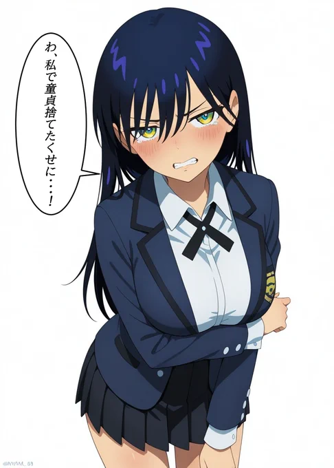 痴話喧嘩中のニャアン
#GQuuuuuuX #ジークアクス 