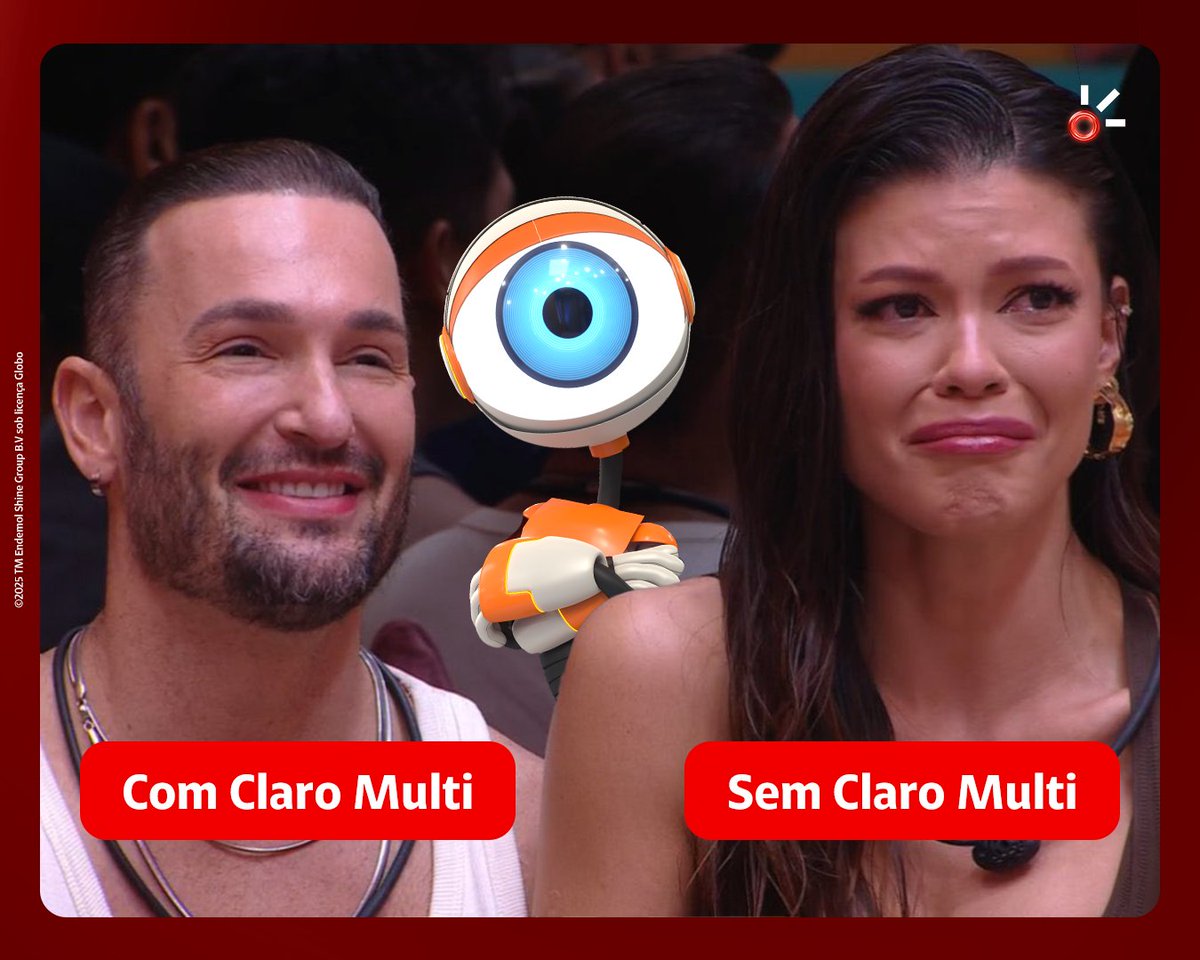 ClaroBrasil's tweet photo. A alegria de quem tem Claro Multi com 5G, Banda Larga e Claro tv+ com Globoplay?
É tanta emoção que dá vontade de chorar… de felicidade! 😂📱💨📺
#BBB25 #ClaroNoBBB25 #ClaroMulti https://t.co/wKSbOGNCwF