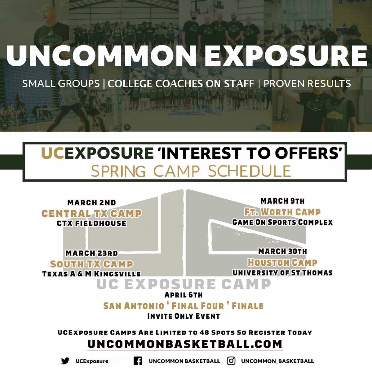 UC_Exposure's tweet photo. UC Exposure Spring Report Featuring 'Top Prospects' from Camps. Class of 2025s Worth Another Look & Early Leads On College Level Recruits In the 2026 Class To Get On Your Summer Watch List #CollegeCoachesEvaluations #TargetingFITS #InterestToOffers 👇👀
https://t.co/dLkXiI5d9D https://t.co/j39K7lGciN