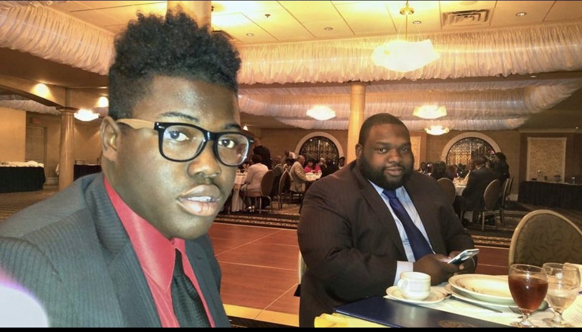 RepHarris's tweet image. Since he was 8 years I’ve tried to be a good role model, adviser, and godfather. Now, that 8 year old boy is a man and today becomes a husband. John, I’m very proud of the man you have become and I know you will be a great husband. Congrats to John and Jade💙 @millersvilleu