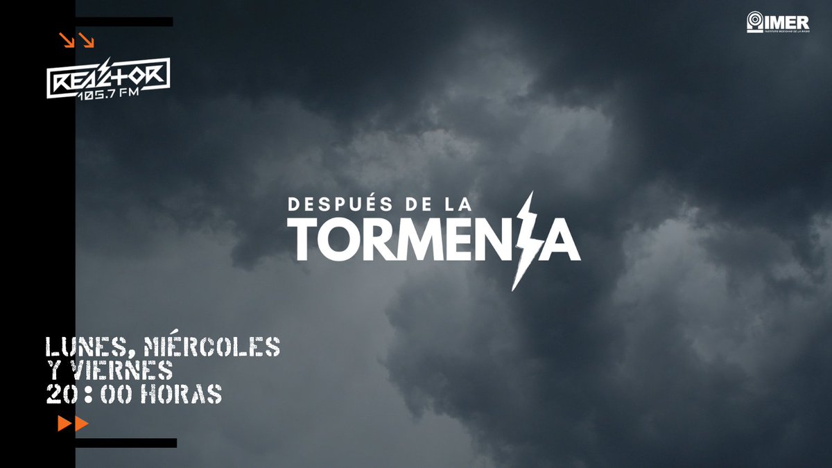 Reactor105's tweet photo. #LiberaLaReacción en donde el team #Tormenta105 está listo para acompañarlos con mucho chisme, risas y rolitas.
Entrevista con #sexes a las 21horasasi es que pónganle al 105.7 que @GabiTulum , @soygerardotovar y Maye van al aire hasta las 22 horas ⚡️⚡️⚡️ https://t.co/o7mamjIcHd