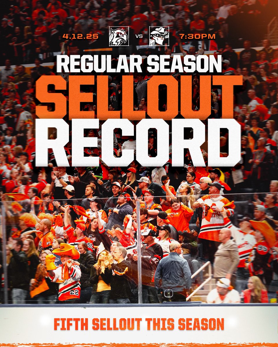 RECORD SETTING! 📈

#LetsGoBandits | <a href="/NLL/">NLL</a>