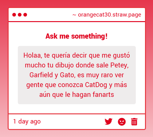 orange_cat30's tweet image. YO ESTOY BIEN FELIZ DE ENCONTRAR MÁS GENTE QUE LE GUSTA CATDOG¡¡

#catdog
