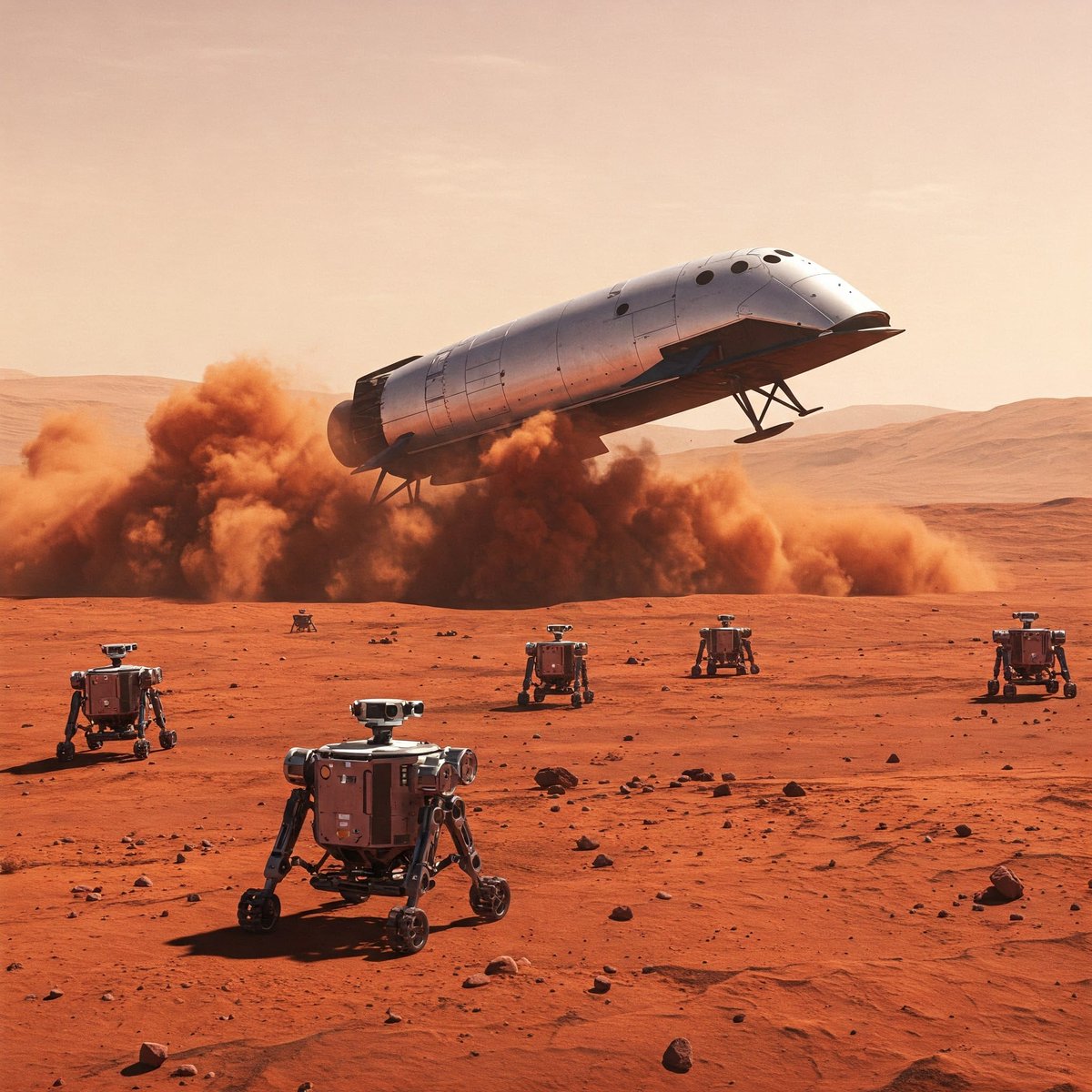 dovtov18's tweet image. Elon Musk reveals SpaceX&apos;s Starship will blast off to Mars by late 2026, loaded with Tesla Optimus robots! 🤖🚀 These explorers will roam the Red Planet, collect data, and pave the way for humans. #SpaceX #StarshipMars #OptimusRobots #MarsMission 🌌🇮🇪 Read the article -----&amp;gt;…