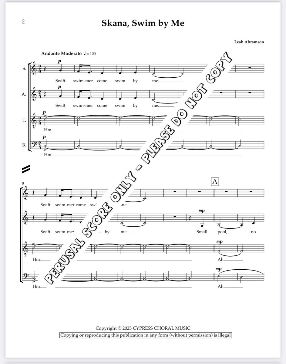 abramsonsingers's tweet photo. New choir music alert! Find it at #cypresschoralmusic https://t.co/oV1b829VoL
