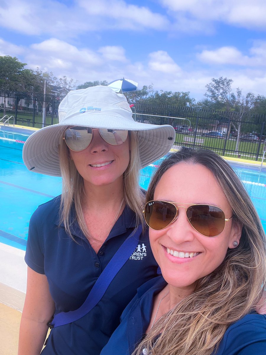 menanunez's tweet photo. To see the impact of the Zero Drownings Miami-Dade initiative is truly inspiring and a good reminder of why we do what we do @childrenstrust. This program offers 10 free swim and water safety lesson to children ages 4-5. #TCTProud 
#ZeroDrowningsMiamiDade https://t.co/1h8FsrJg4t