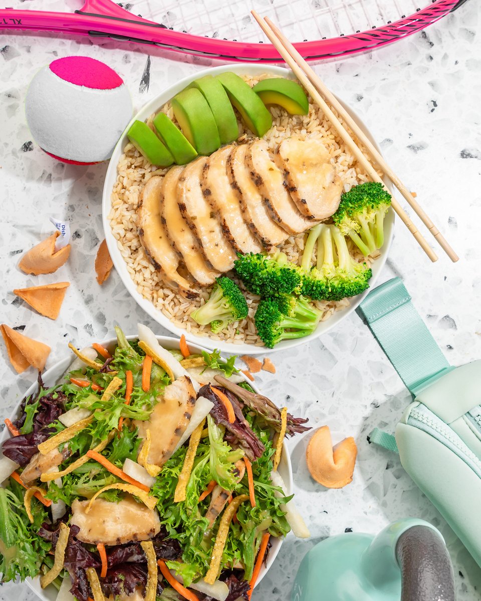 Train like a beast, refuel like a champ with our NEW Signature Grilled Chicken Salad or Chicken, Avocado &amp; Broccoli Protein Bowl 💪

#Fitness #HealthyLifestyle #HealthyEating #SaladSeason #GrilledChickenSalad #ProteinBowl