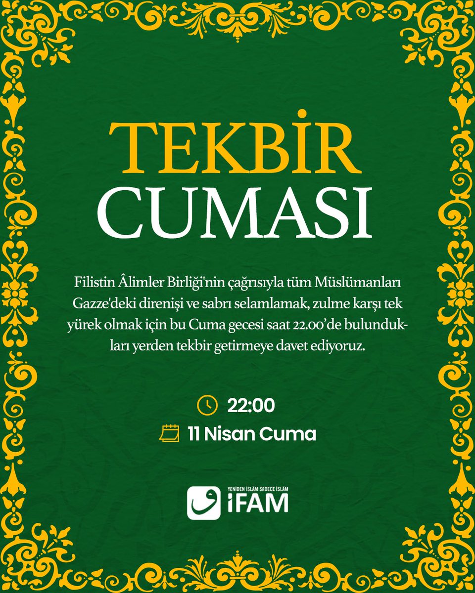 Allah-u Ekber’i kalpten inanarak söyleyenin karşısında büyükler küçülür zorlar kolay olur imkansız mümküne döner.

ALLAHU EKBER HARİBET HAYBER