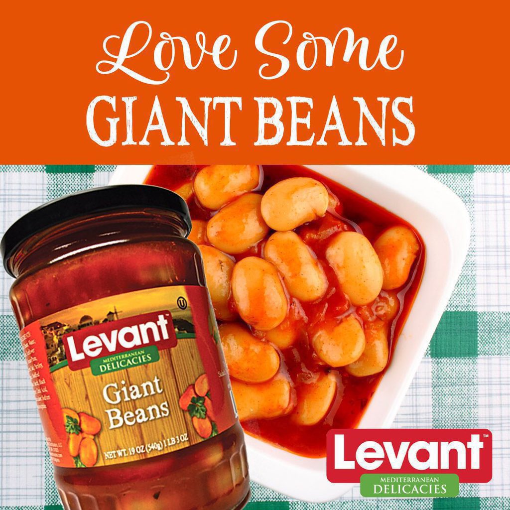 FoodsLevant's tweet photo. Try our Levant Giant Beans! Great with pasta, salads, or as a side dish to any meal. Look for them at @MarketBasket! 

#beans #groceries #shopping #snacking #food #health https://t.co/GVBdHPjByC