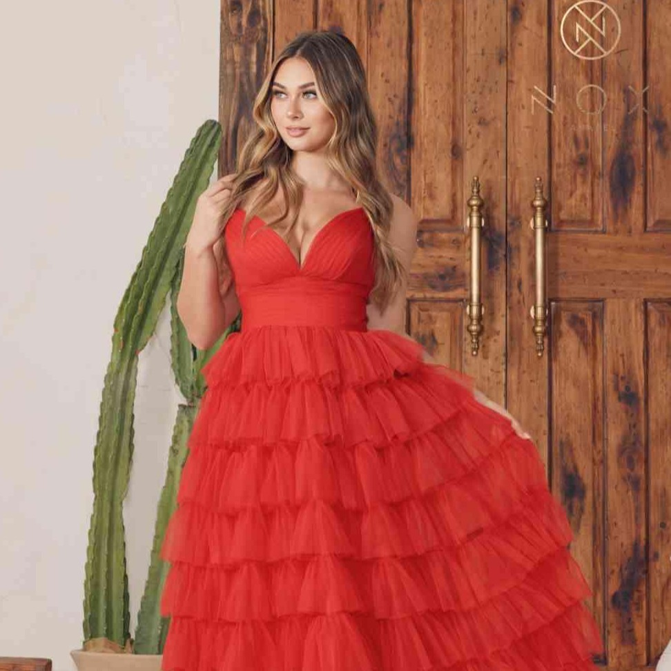 BridalEleganceC's tweet image. ✨ Step into elegance with our stunning ruffle prom dresses at Bridal Elegance! Available in a rainbow of colors and a range of sizes, you're sure to find the perfect fit for your special night. 💃🌟 #PromPerfection #BridalElegance #DressToImpress