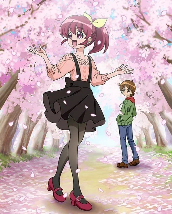 桜の季節になるとこのカード思い出します。誠めぐはいいぞ#キュアぱず 