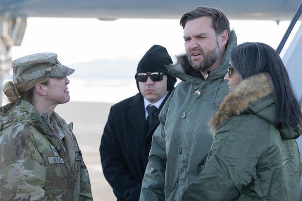 visegrad24's tweet image. Col. Susan Meyers, commander of the 821st Space Base Group which oversees the military base in Pituffik, Greenland sent out an email to people working on the base after JD Vance’s visit.

She wrote that she "spent the weekend thinking about Friday's visit -- the actions taken,…