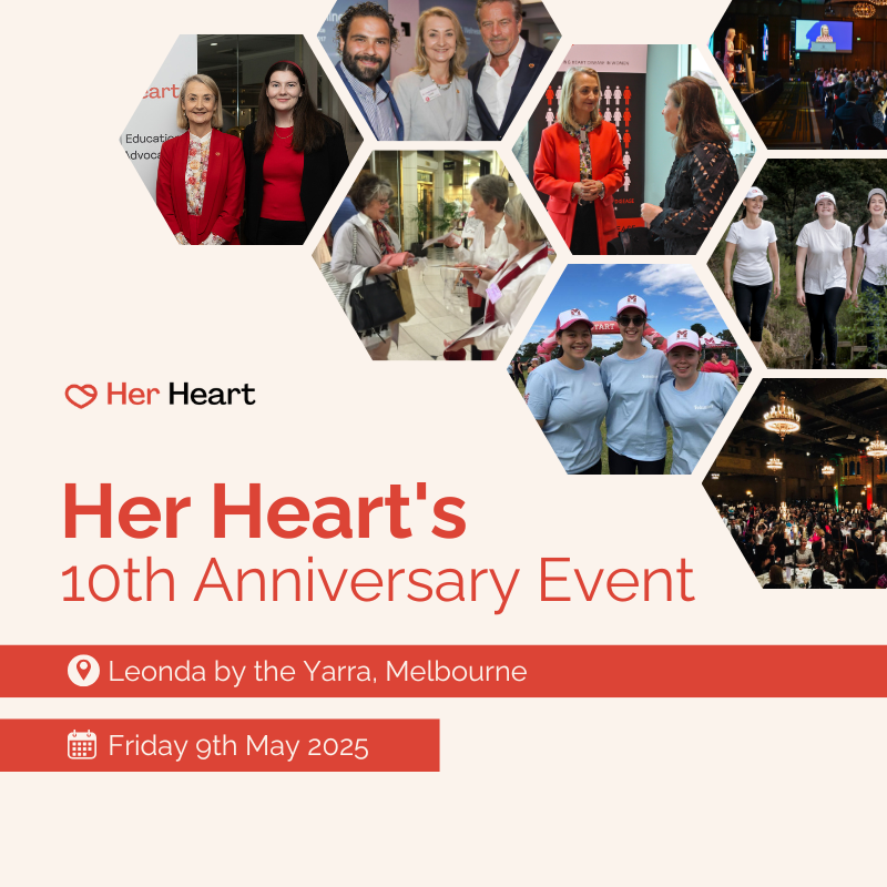 Patricia Davidson (@drpmdavidson) on Twitter photo Happy Birthday <a href="/HerHeartAus/">Her Heart Australia</a> - a decade of championing #womens #cardiovascularhealth Happy Birthday <a href="/HerHeartAus/">Her Heart Australia</a> - a decade of championing #womens #cardiovascularhealth