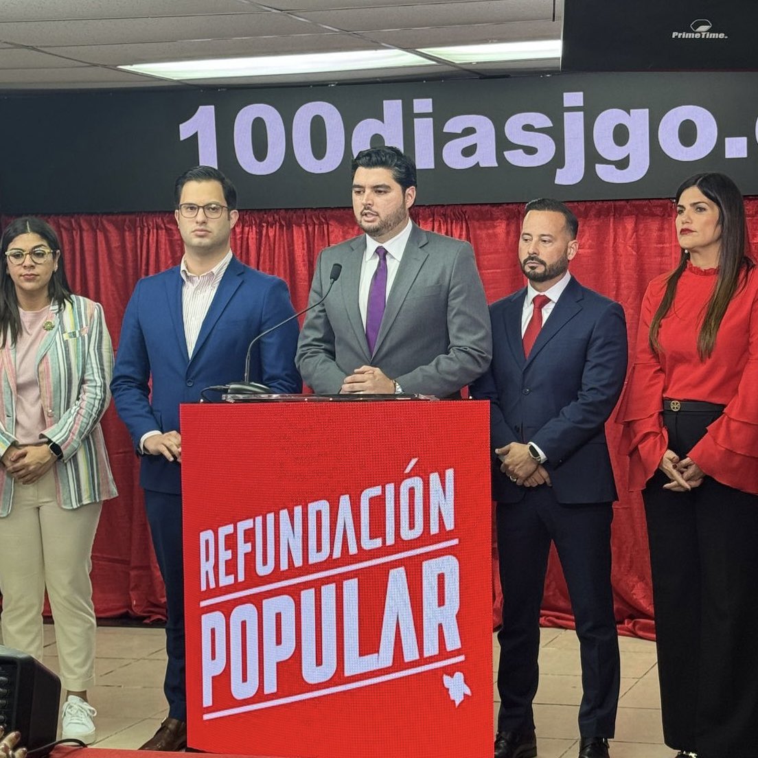 ppdpr's tweet photo. 📸 | Asumiendo nuestro rol como principal partido de oposición respondiendo al mensaje de la gobernadora. https://t.co/CItBlHAYN5 https://t.co/I7dGzr6XVN