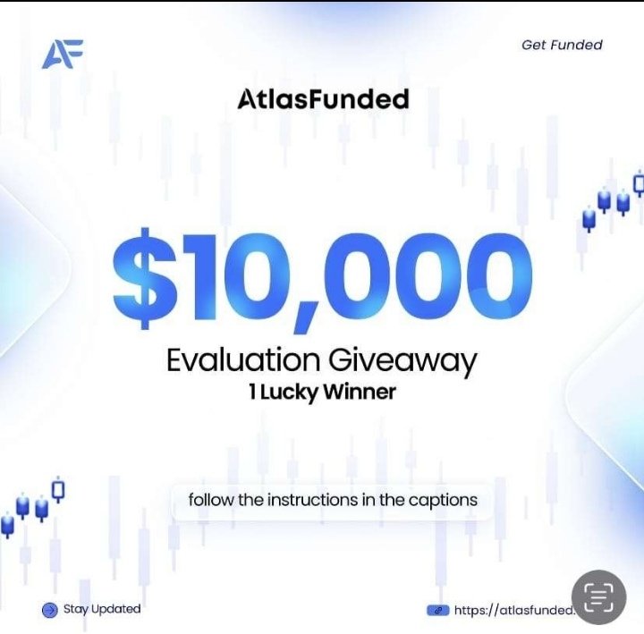 juniorSpeedouFX's tweet photo. 🎁 1x10K Account Giveaway 🎁
🔸Follow @atlasfunded @juniorSpeedouFX @ezrawaf @jamesbeali @pipscabal

🔸Like &amp; Repost @atlasfunded pinned post 
🔸Tag 3 friend
🔸Join Our Discord 🔗— https://t.co/wiX7JpuSTM
Use code "ACCESS" To get any challenge for just $5 Broker Fee.🎉 https://t.co/XdxoHXEei9
