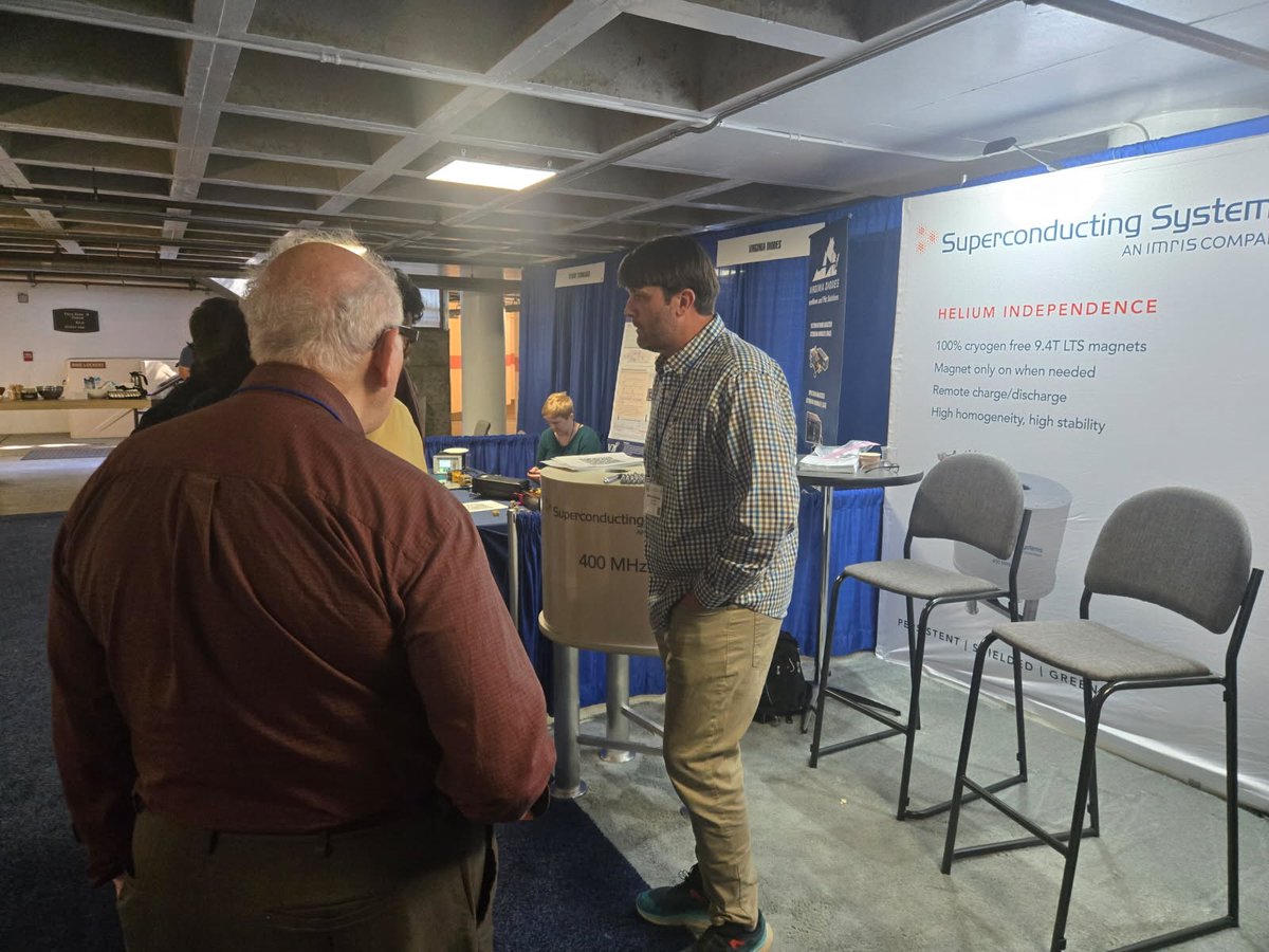There was lots of interest in helium-free magnets for NMR applications at the IMRIS-SSI booth during this weeks ENC annual meeting. Learn more at ssi.imris.com   #innovation #neurosurgery #hospitals #surgey #science #patientcare #medicaldevices #healthcare
