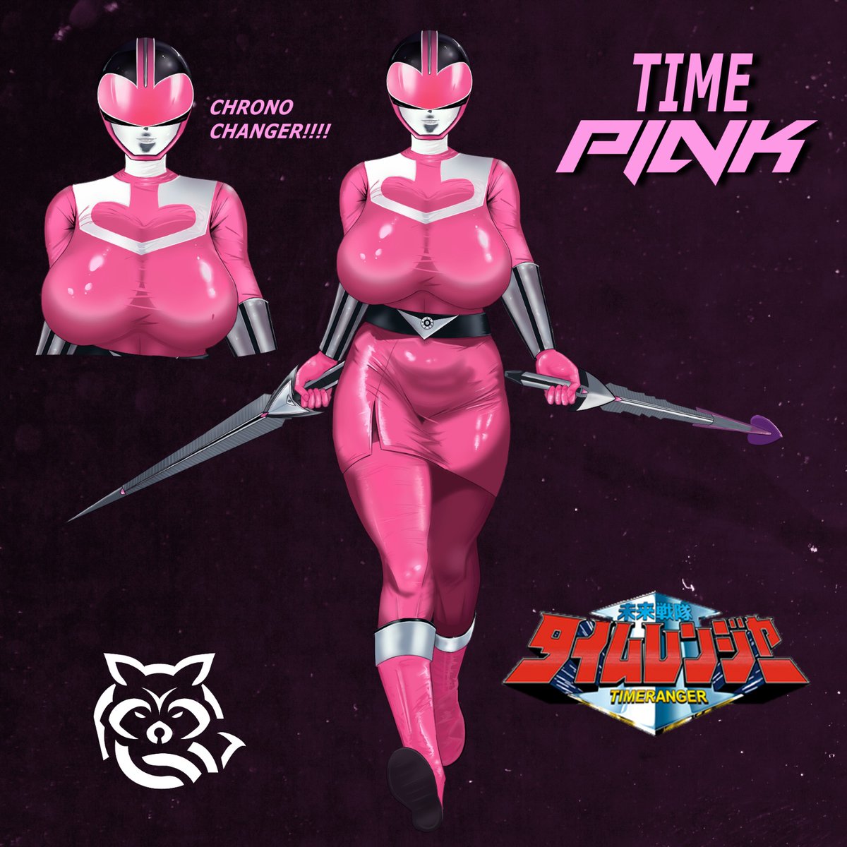 CHRONO CHANGER!!! 🩷🔥 #Supersentai #Timeranger