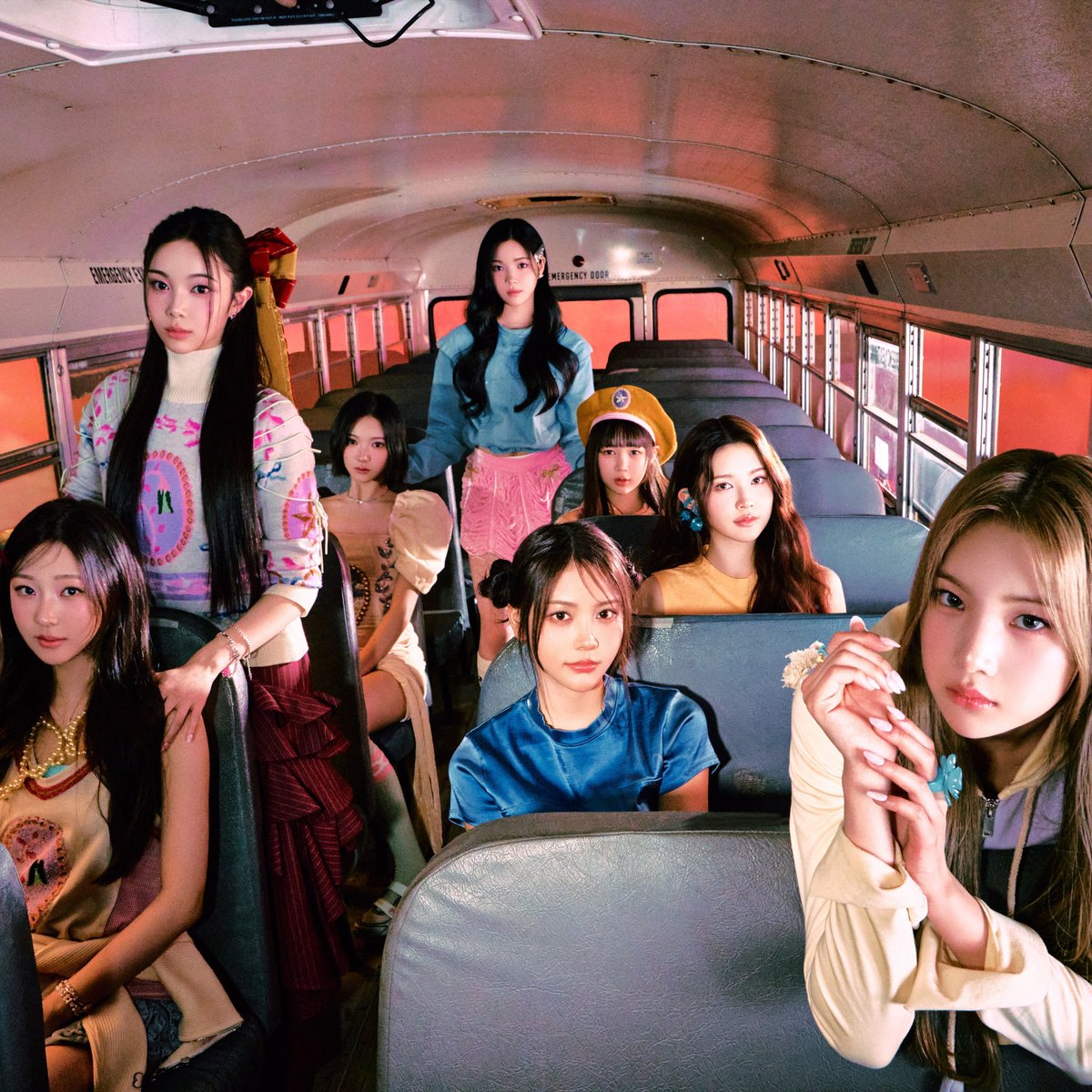 Best-selling Female Group on Circle Chart in 2025 (Jan~Mar)

1. #IVE — 1,532,492 copies
2. #NMIXX — 728,808 copies
3. #LE_SSERAFIM — 689,912 copies
4. #Hearts2Hearts — 423,798 copies
5. #KiiiKiii — 207,435 copies
6. #NewJeans — 132,725 copies
7. #MADEIN — 125,206 copies
8. #STAYC