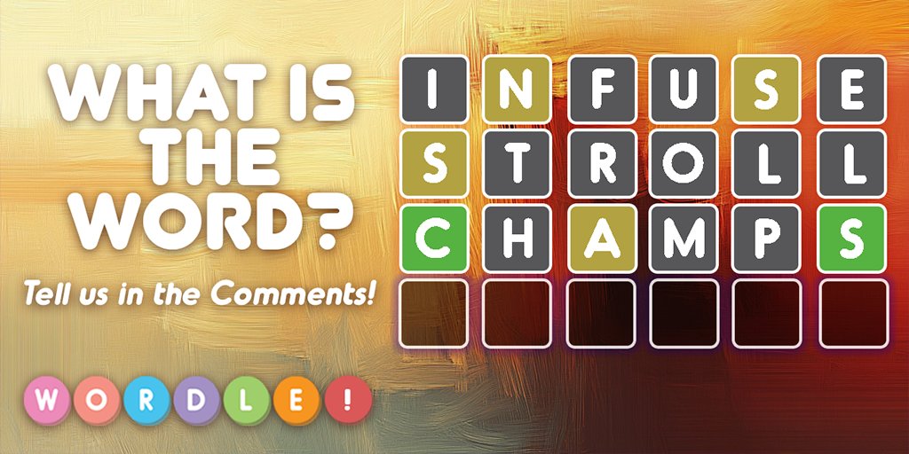 AppWordle's tweet photo. Can you solve this Puzzle Plus with the clues provided? Paint us a masterpiece with your palette of words... 🎨
#wordleapp #wordlechallenge #partialwordle #brainteaser #brainhealth #puzzle #puzzlegame #puzzlelover #gaming #mobilegames https://t.co/VKRsCo5aSI