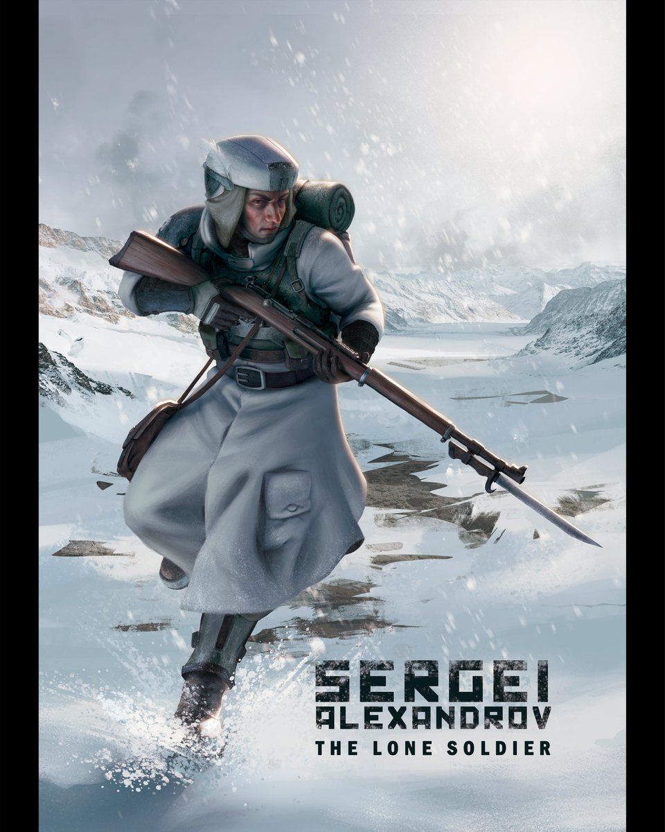 grens_1984's tweet photo. Sergei Alexandrov. The lone soldier. Character design.

#characterdesign #ArtistOnTwitter #digitalart #hayha #soldier #wintersoldier #military #conceptart #illustration https://t.co/UhIVxb3YP9