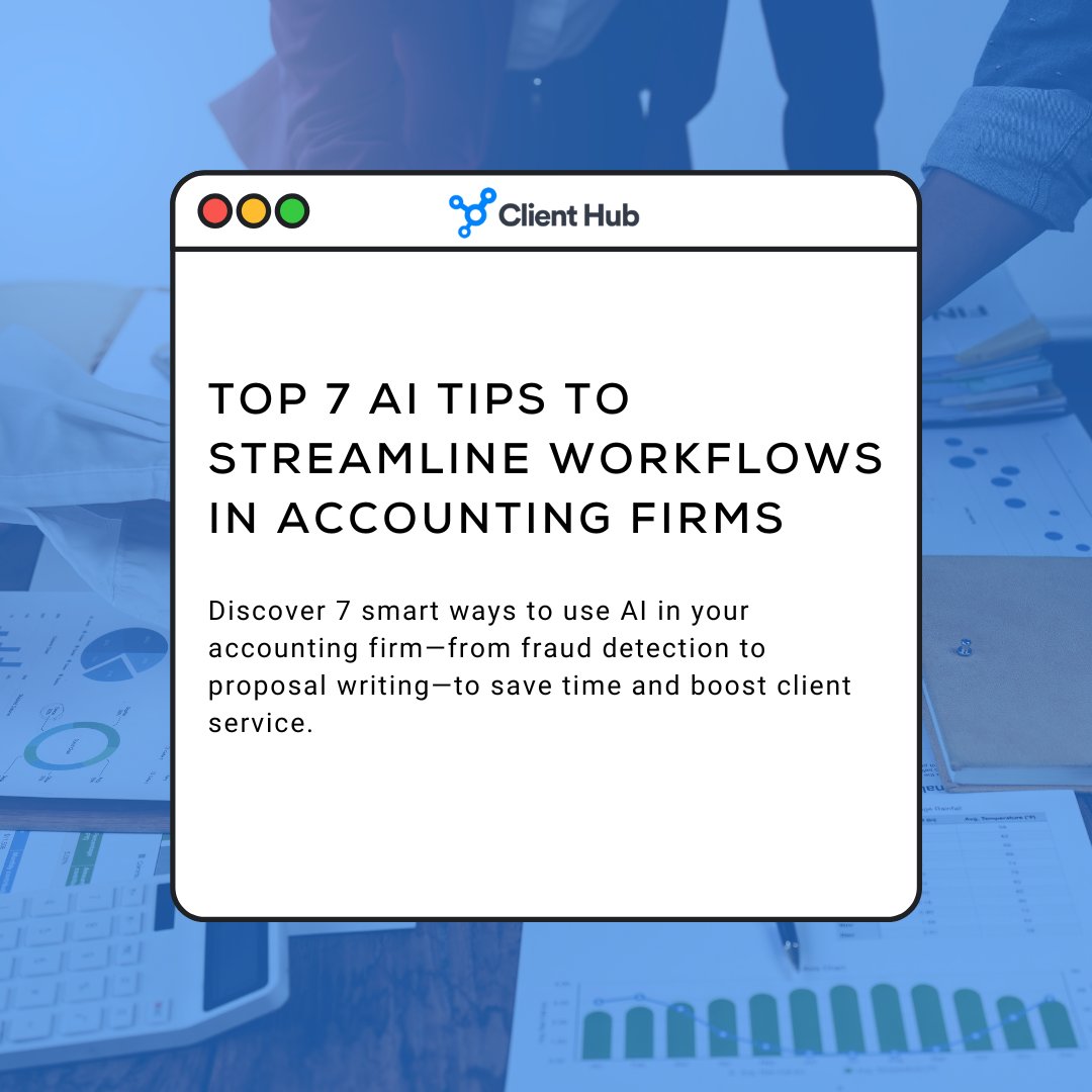 Real AI tips for real accounting teams! Get straight to the good stuff and learn how to put AI to work inside your firm: clienthub.app/blog/ai-tips-f…

#ClientHub #AccountingTech